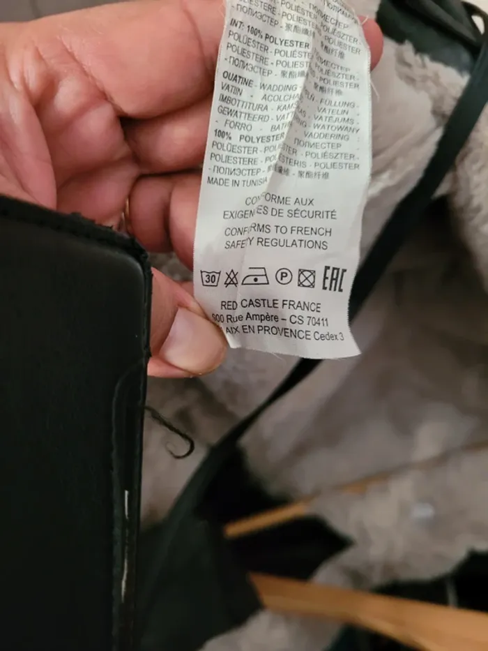 Combi T-zip Tendresse Gris Chiné 6-12 mois de Red Castle - photo numéro 6