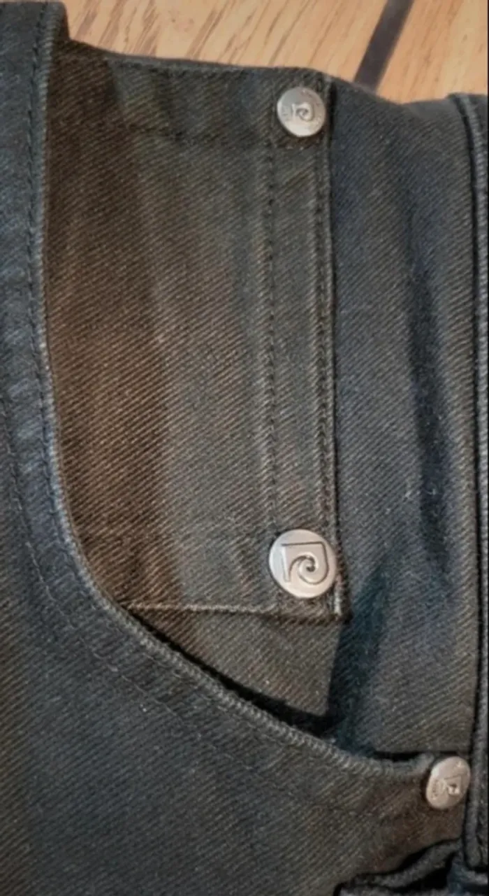 Jeans homme noir Pierre Cardin 42 - photo numéro 3