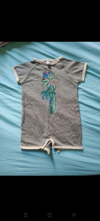 Combinaison été garçon en  6 mois