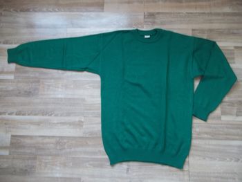 Pull vert sapin 88/92