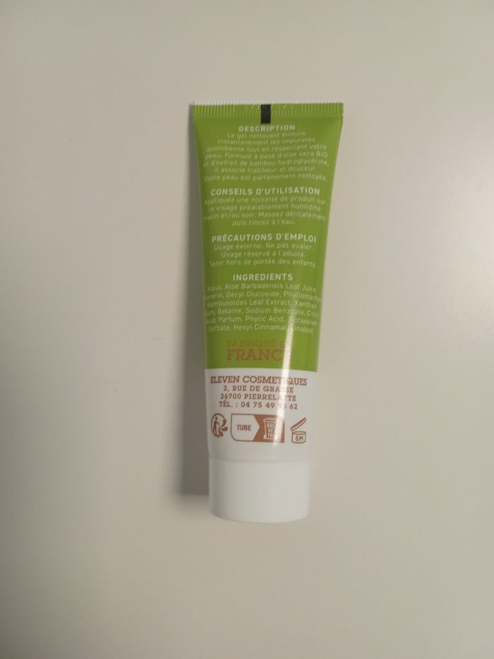 B'elle nettoyant visage aloe Véra bio et extrait de bambou - 50ML NEUF - photo numéro 3