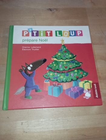 Livre p'tit loup prépare noel