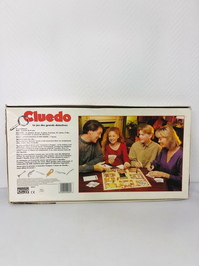 Cluedo le jeu des grands détectives vintage - photo numéro 9