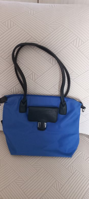 Sac à main ' Golala ' Bleu/ Noir