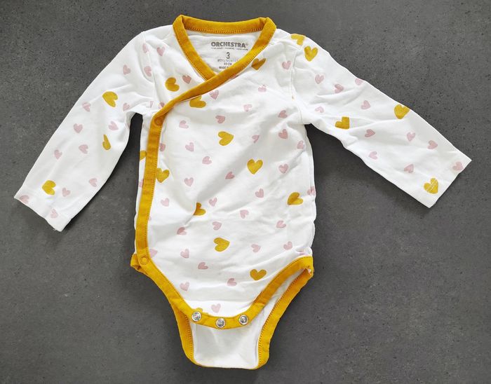 Body manches longues bébé fille