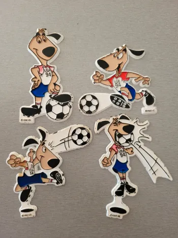 Lots magnets mascotte football 1994 usa