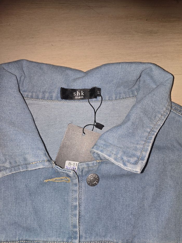 Veste en jean neuve taille m - photo numéro 2