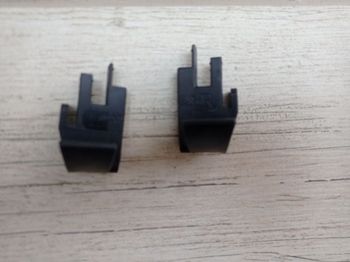 Lot de 2 fermetures intérieures de porte vitrée - Four Electrolux / Arthur Martin AOC9730