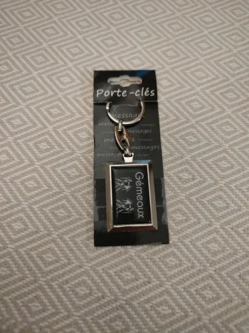 Porte clés Gémeaux kiub