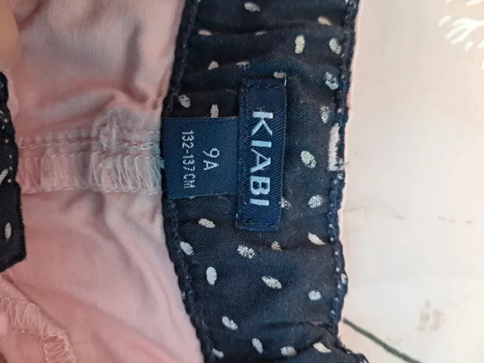 Lot de 2 jolis shorts rose et fushia avec broderie - T 9 ans - Kiabi et U essentiel - photo numéro 5