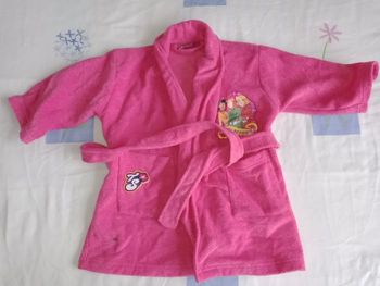 Peignoir chaud rose 3 ans totally spies