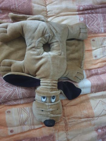 Fourre tout  peluche chien