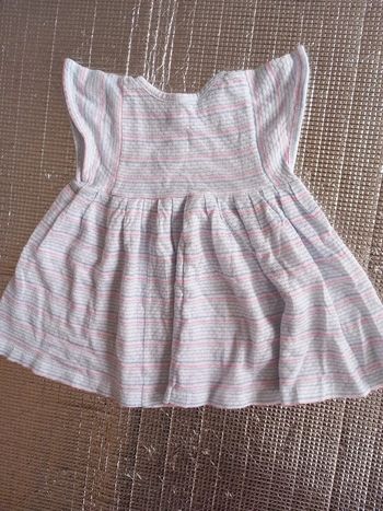 Robe été coton 3/6 mois