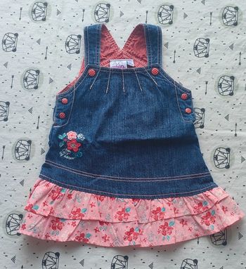 Robe en jean taille 6 mois