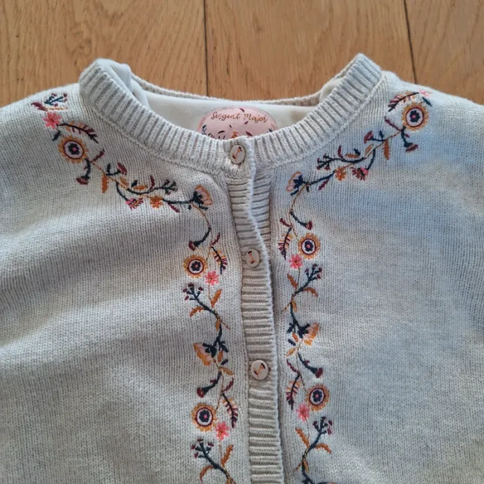 Gilet doublé fausse fourrure très chaud Sergent Major 9 ans - photo numéro 7