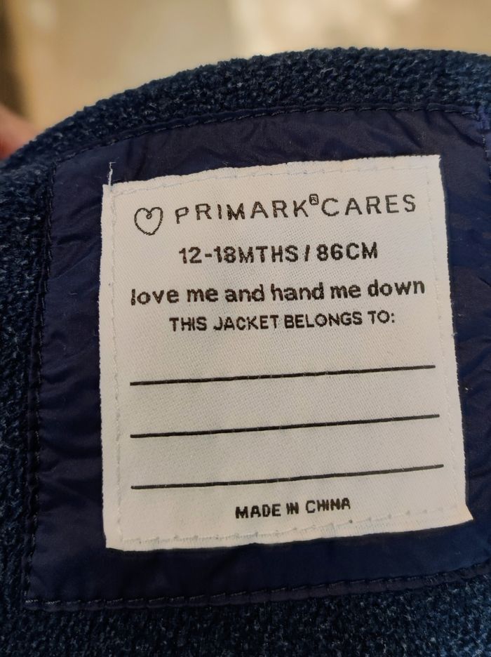 Doudoune 👶mixte bleue marine 12 - 18 mois 👶🌈 - photo numéro 9