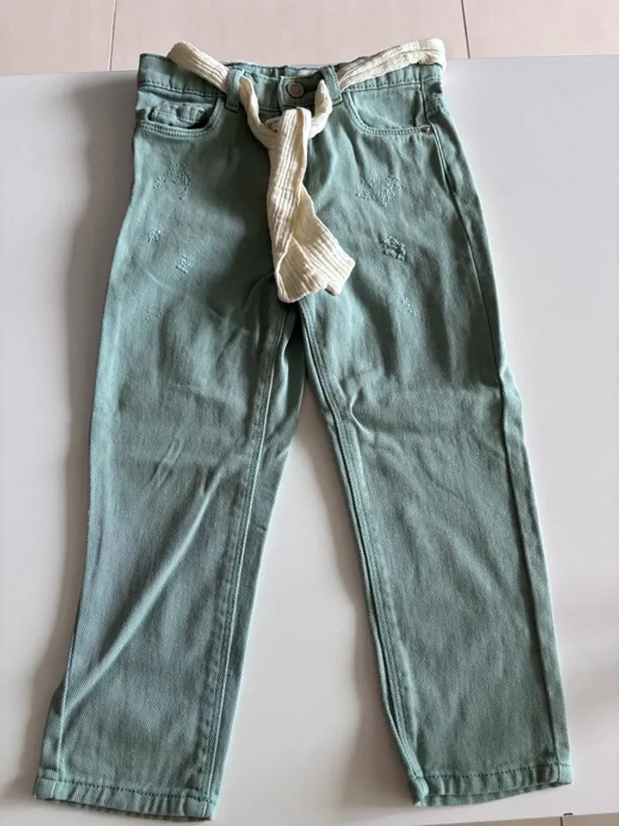Jeans mom fille 4 ans Verbaudet