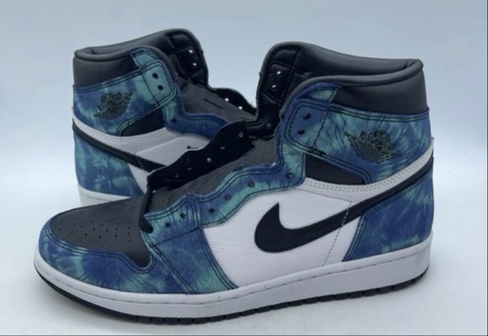 Nike Air Jordan 1 High OG Tie Dye 37.5 - photo numéro 2
