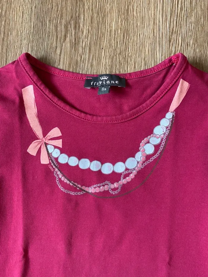 Tee shirt à ML Floriane 8 ans - photo numéro 3