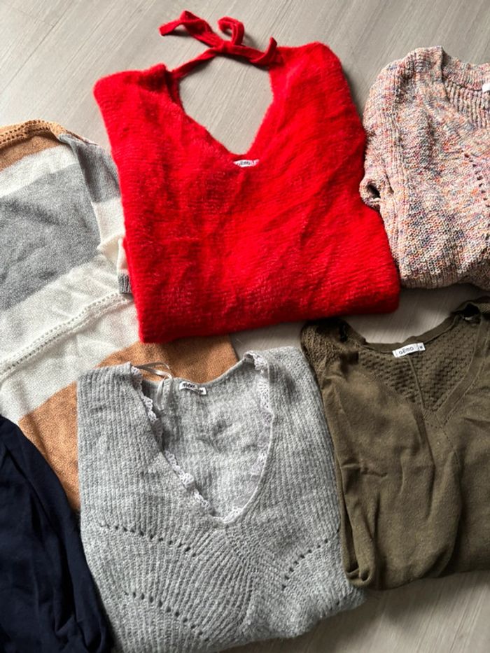 Lot pulls femme x6 - photo numéro 3