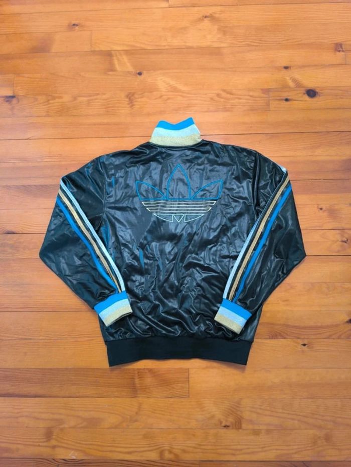 Veste Adidas - Chile 62 - Noir/bleu/doré - Taille M - photo numéro 2