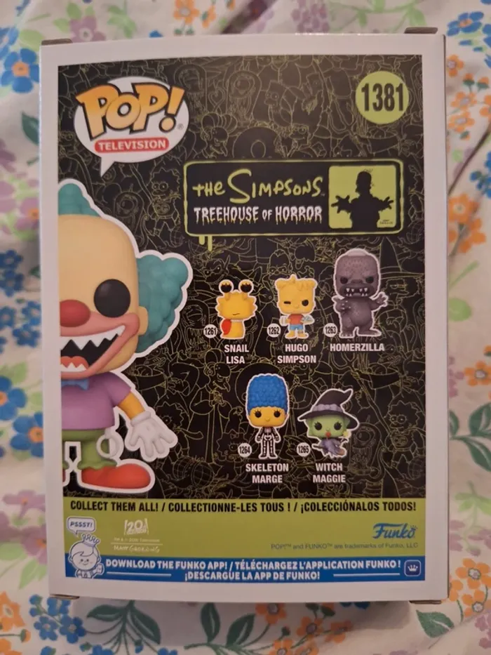 Funko pop the Simpson horror krusty doll 1381 - photo numéro 2