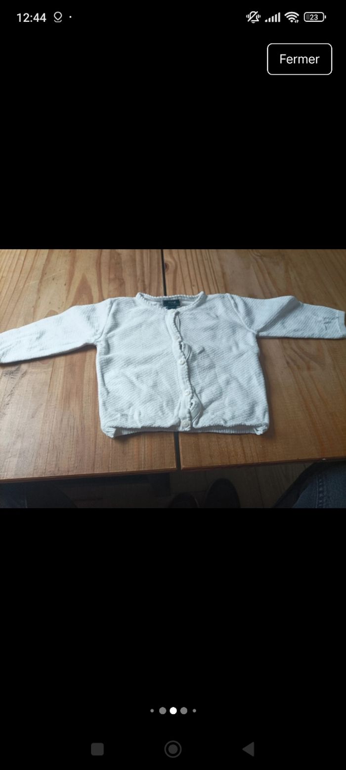 Gilet bébé fille taille 3 mois - photo numéro 4