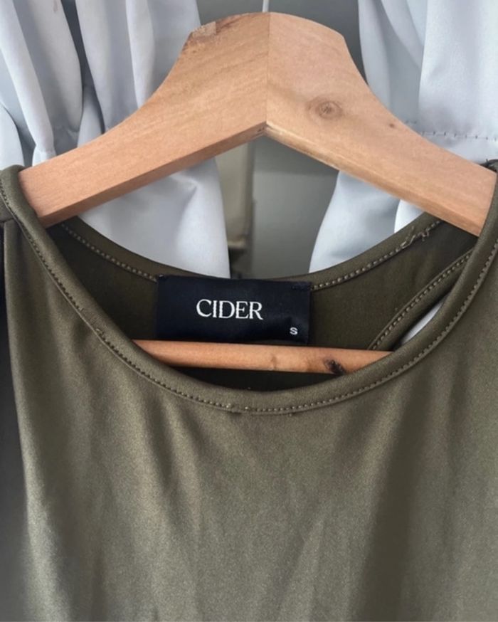 Robe moulante kaki Cider - photo numéro 3