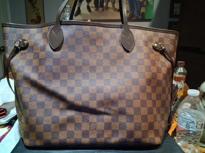 Louis Vuitton Neverfull MM toile marron - photo numéro 6