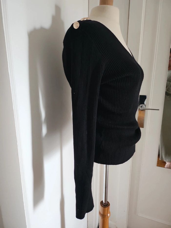 Pull col V Morgan - photo numéro 5