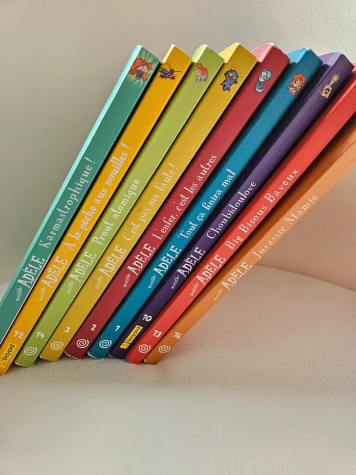 Lot 9 livres Mortelle Adèle