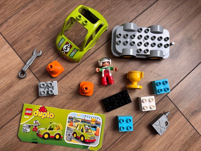 Lego Duplo Ville - 10589 - Jeu De Construction - La Voiture De Rallye - photo numéro 4