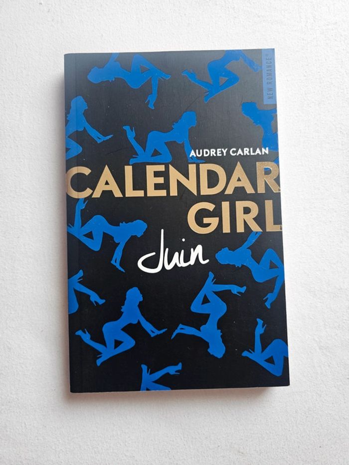 Livre calendar girl juin