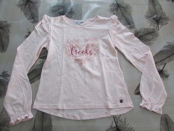 T-shirt fille Creeks 10 ans