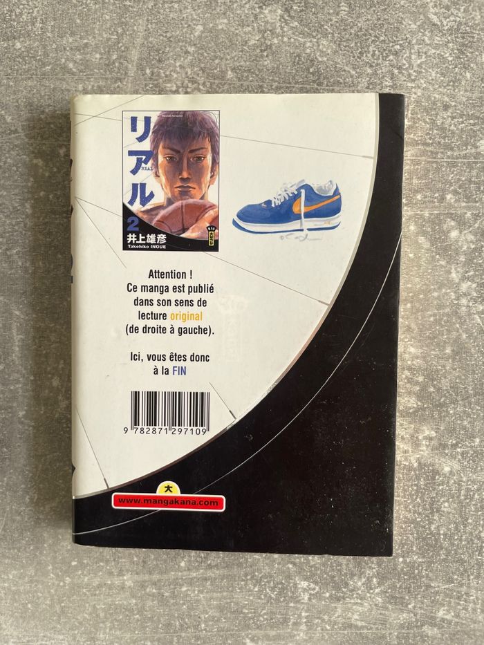 Manga Real tome 2 en version française. - photo numéro 2