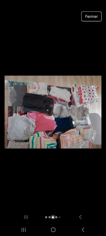 Lot de vêtements fille été