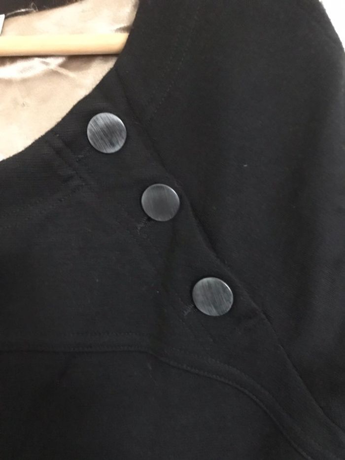 Robe longue noir marque Gérard Darel taille 42 - photo numéro 8