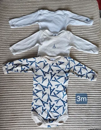 Lot de 3 bodies PB 3m