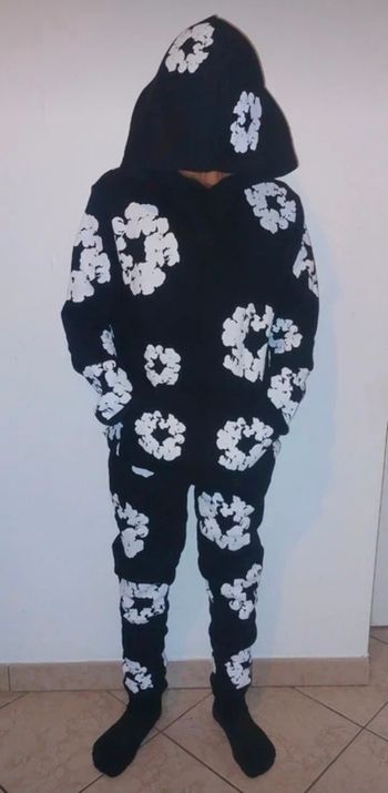 Ensemble style denim tears 10 ans noir