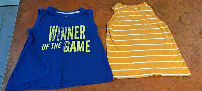 Lot débardeur garçon 8ans