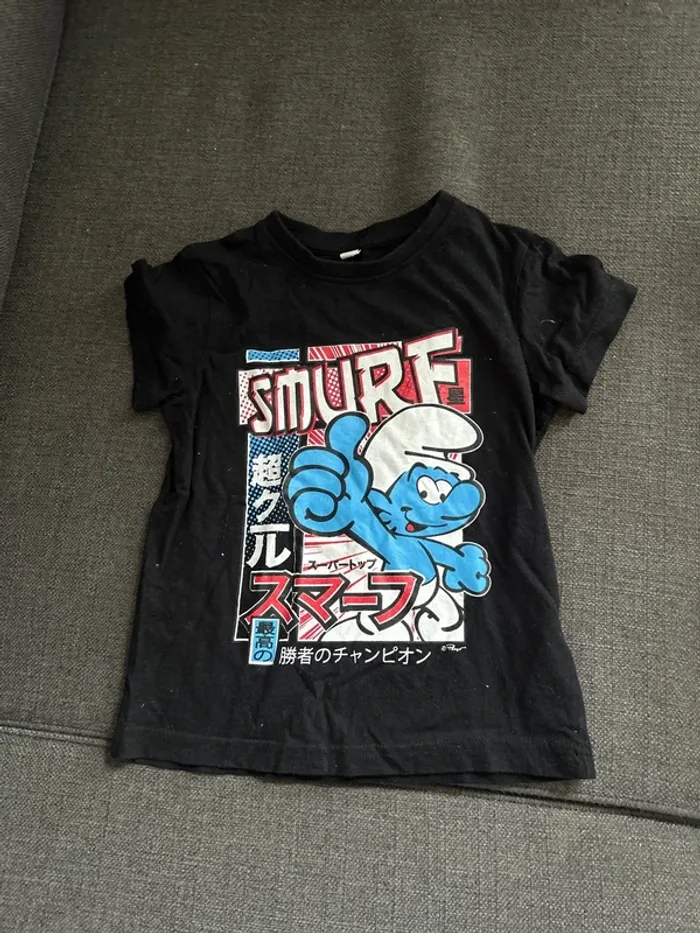 T-shirt schtroumpfs garçon