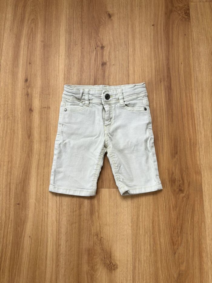 Short blanc/jaune fluo Tape-à-l’Oeil 3 ans