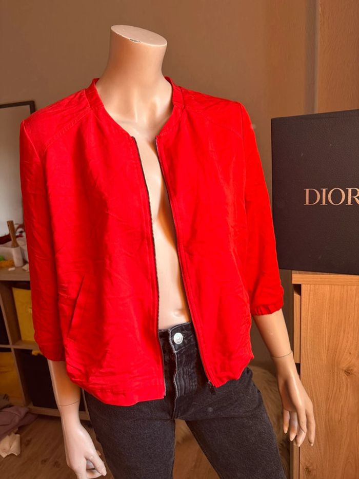 Veste légère rouge