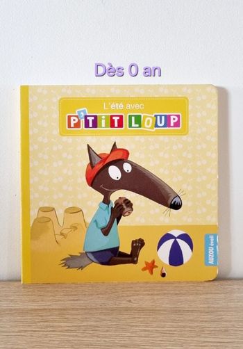 Livre jeunesse "L'été avec P'tit Loup"