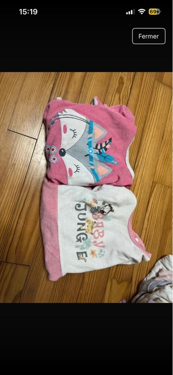 Lots de pyjama bébé fille