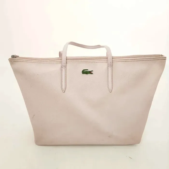 Sac Cabas Lacoste Rose Pâle - photo numéro 3