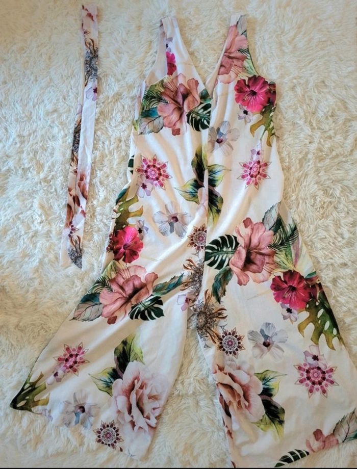 Combinaison pantalon à fleur edji
