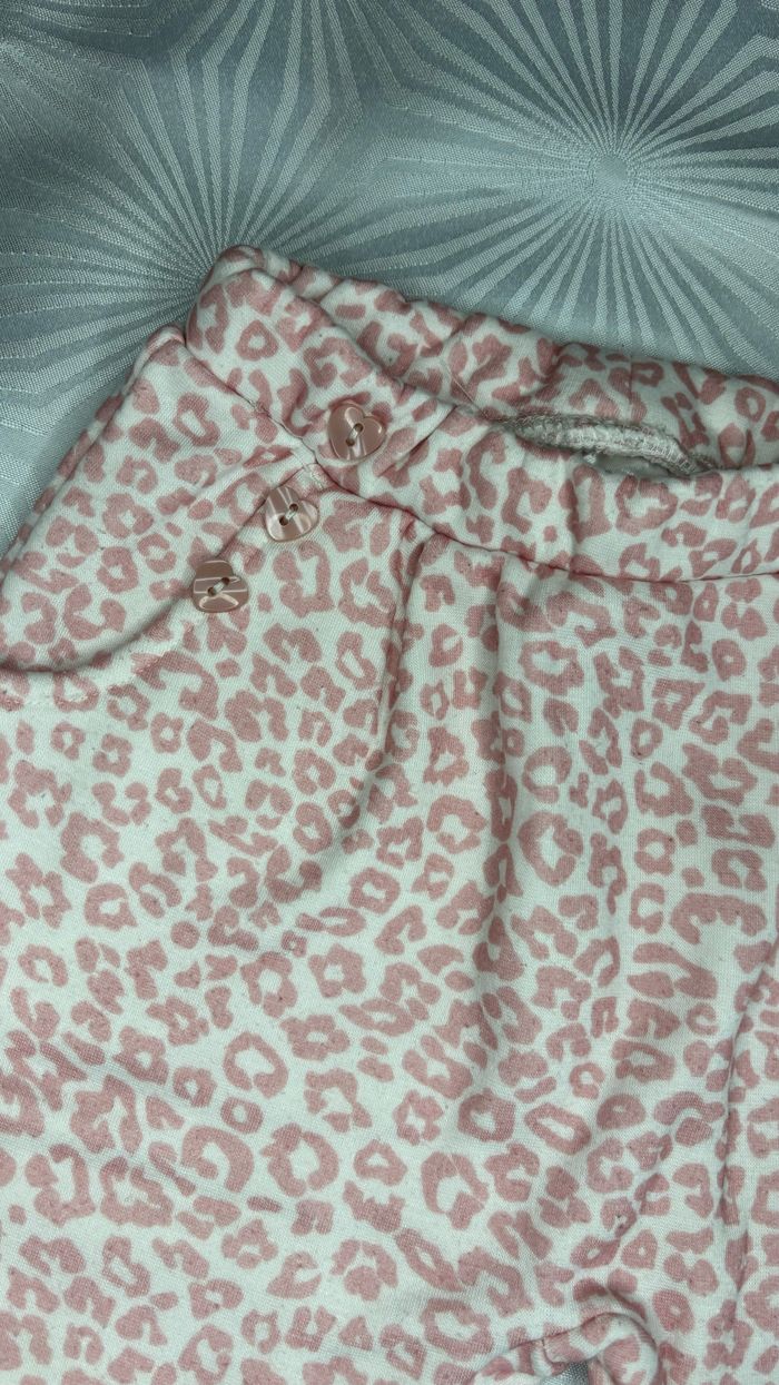Pantalon chaud fille 6/9 mois - 74 cm - photo numéro 4
