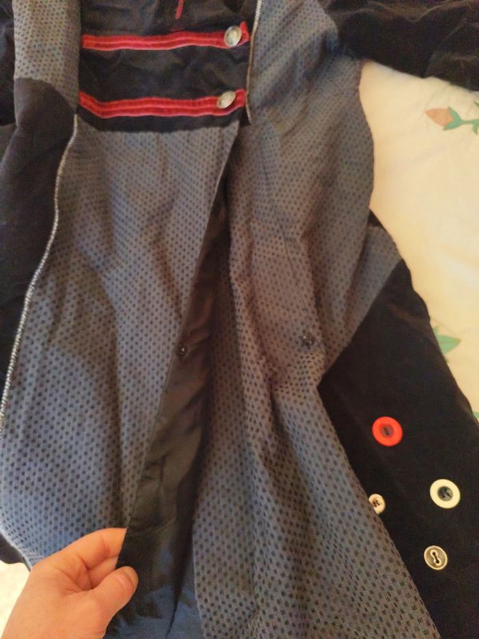Manteau long cache cache - photo numéro 8