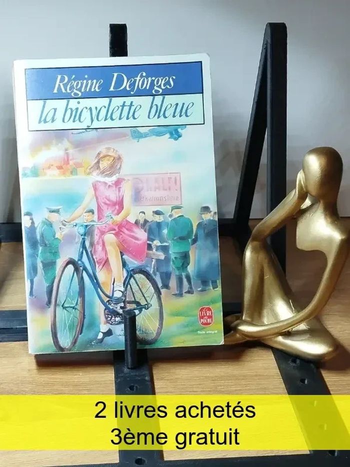 Roman La bicyclette bleue de Régine Deforge éd 1981